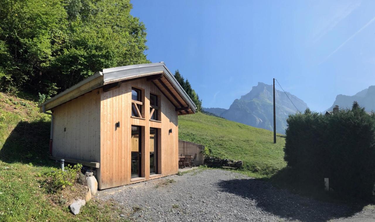 Chalet*** Au Pied D'Une Prairie Face A La Montagne Sixt エクステリア 写真